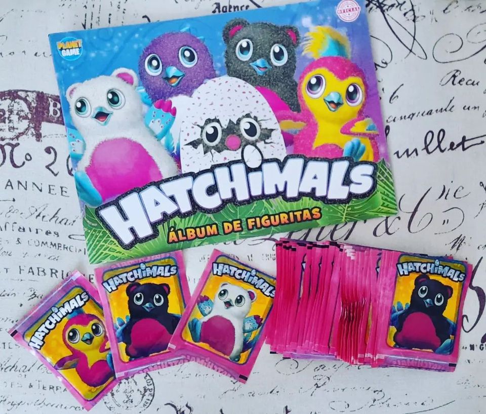 Pack Album Hatchimals + 50 sobres sellados