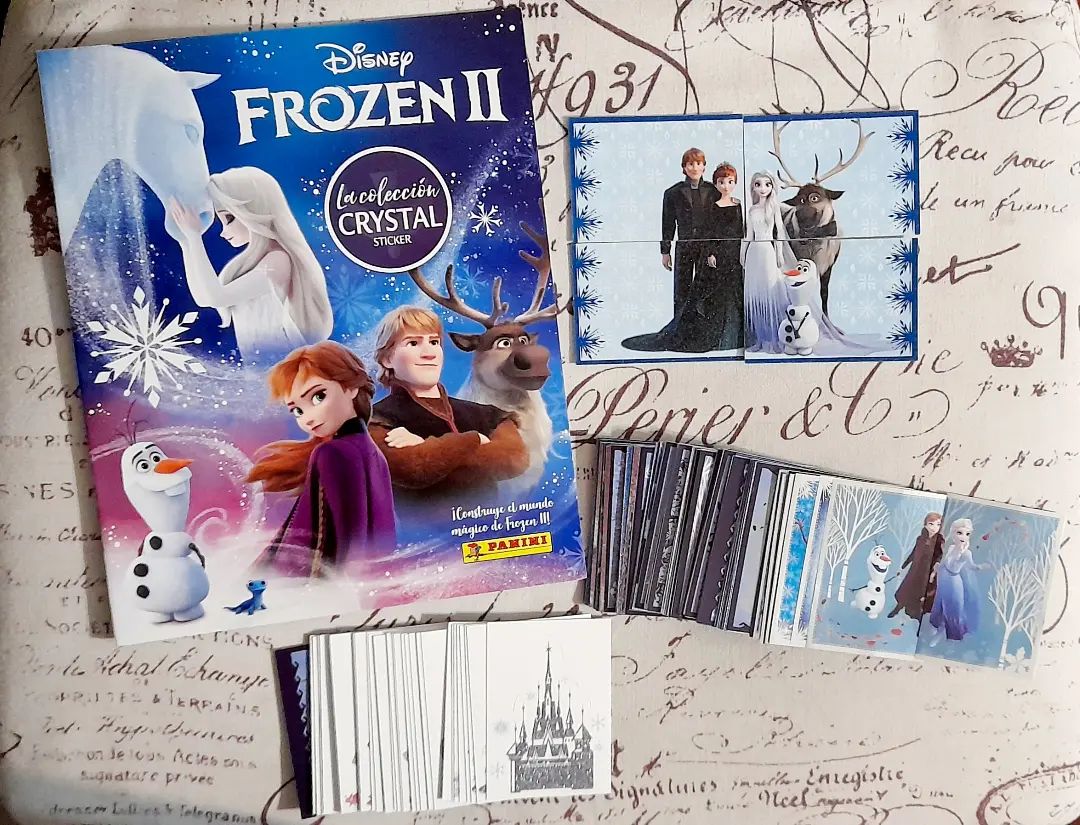 Album completo Frozen II coleccion Cristal Panini