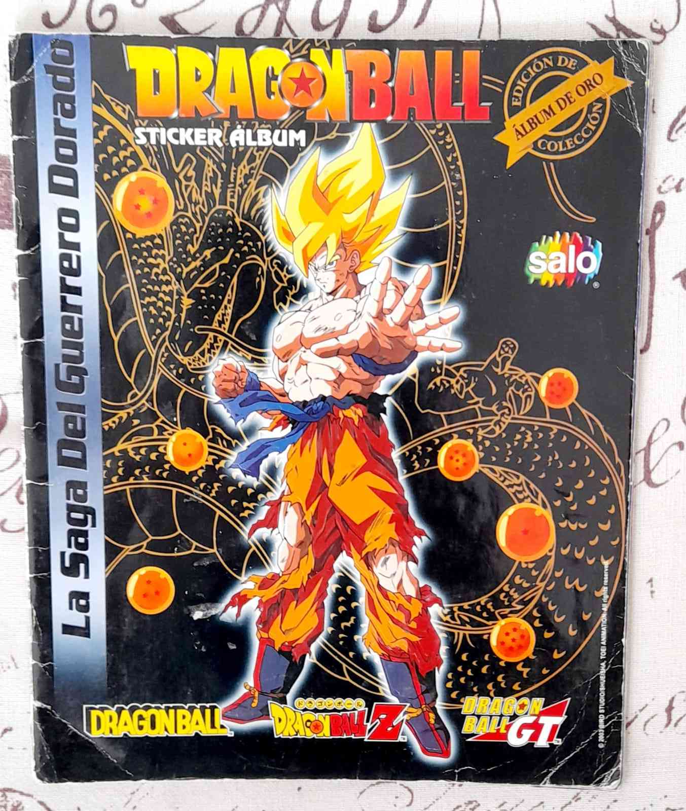 Album completo Dragon Ball el guerrero dorado Salo