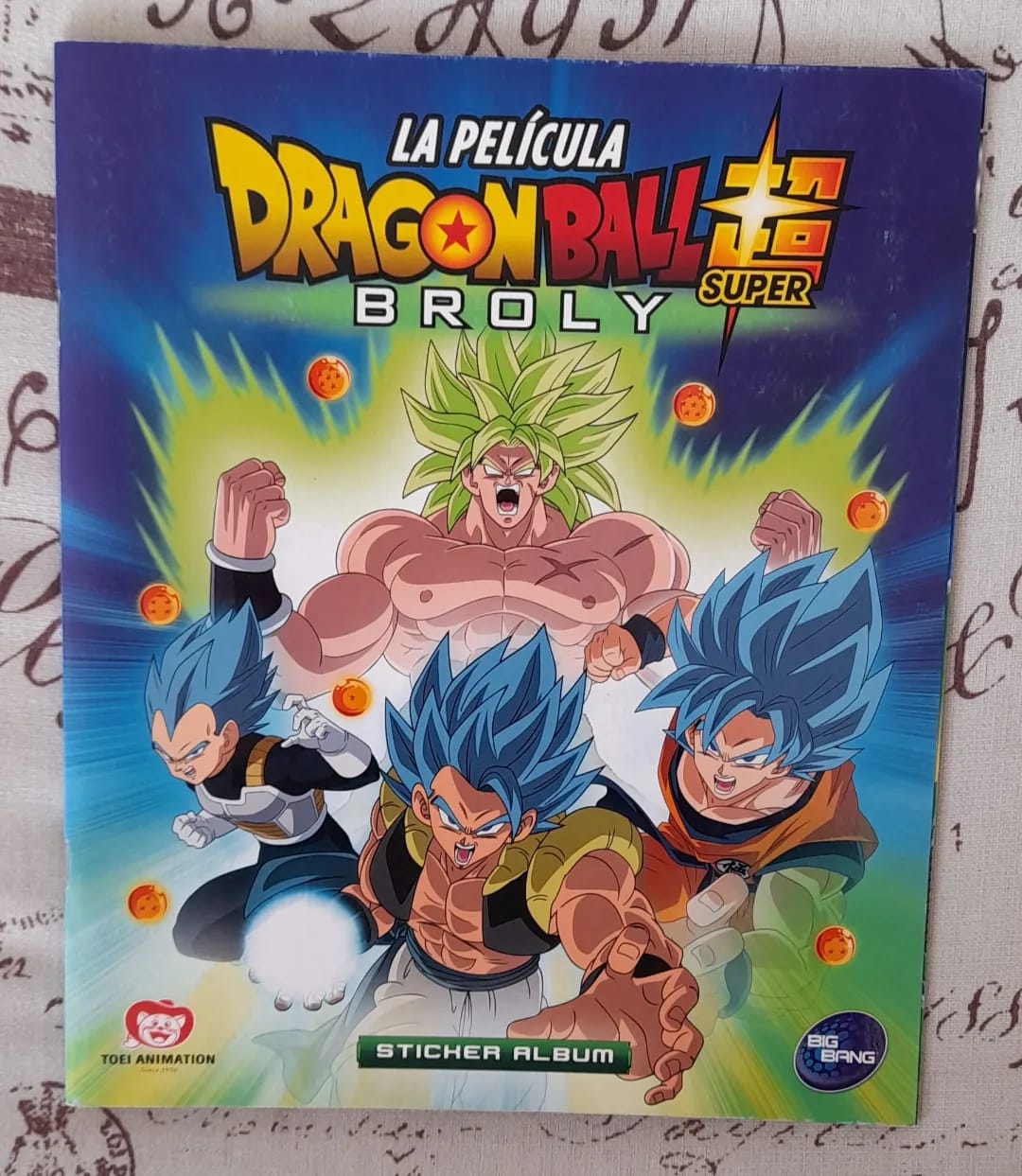 Album completo Dragon Ball Super Broly BigBang