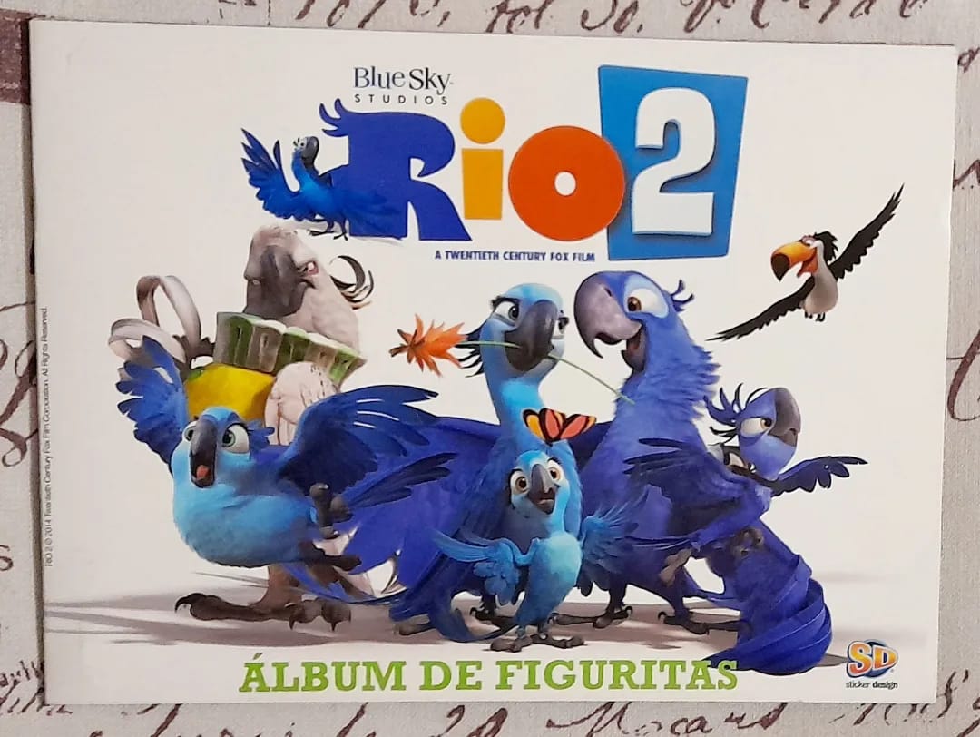 Album completo Rio 2 Sticker Design