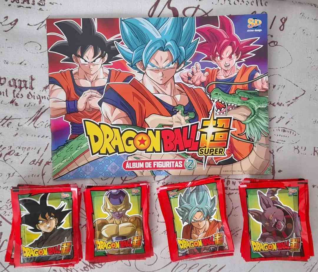 Pack Album Dragon Ball super + 50 sobres sellados SD