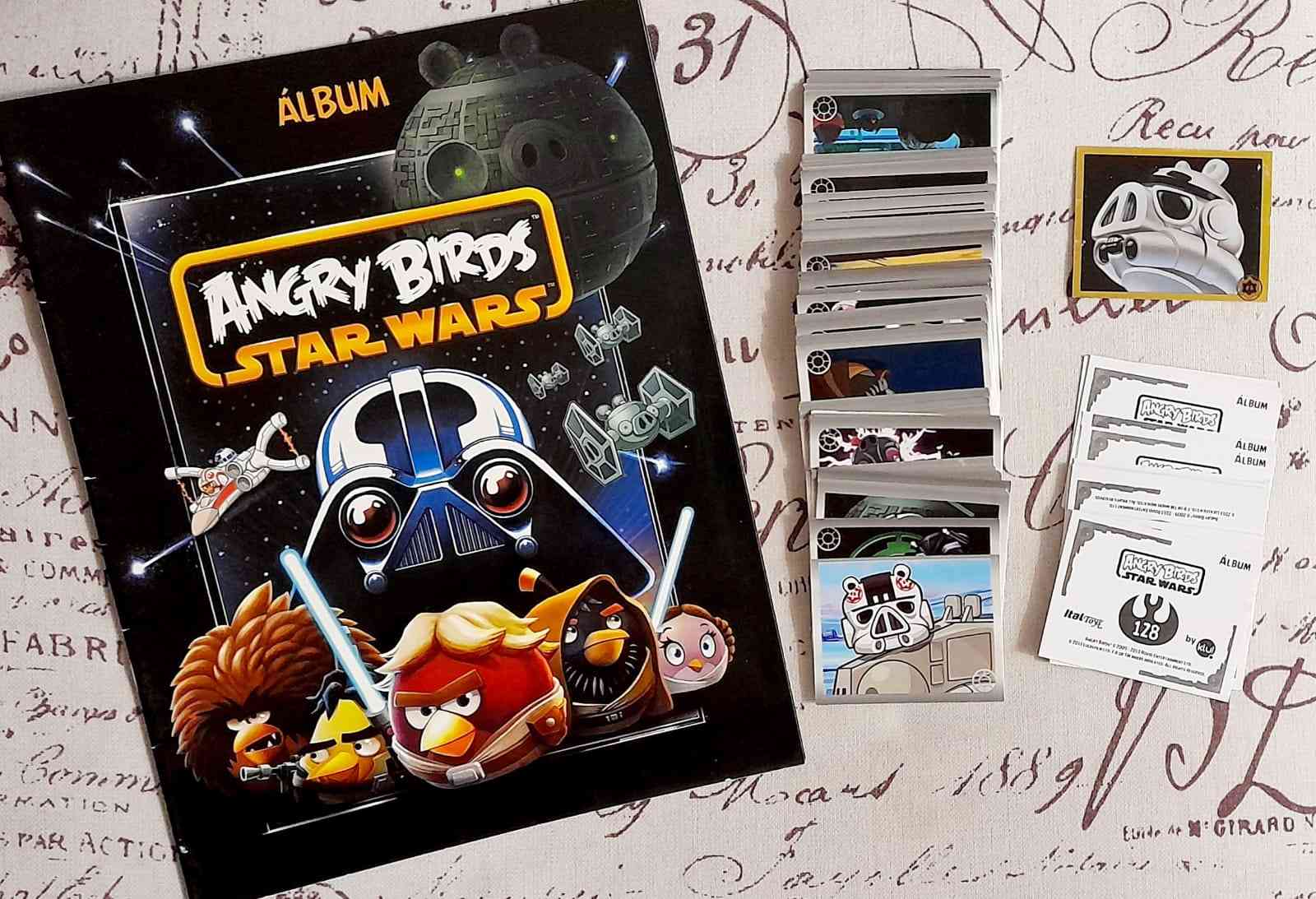 Album INCOMPLETO Angry Birds Star Wars 