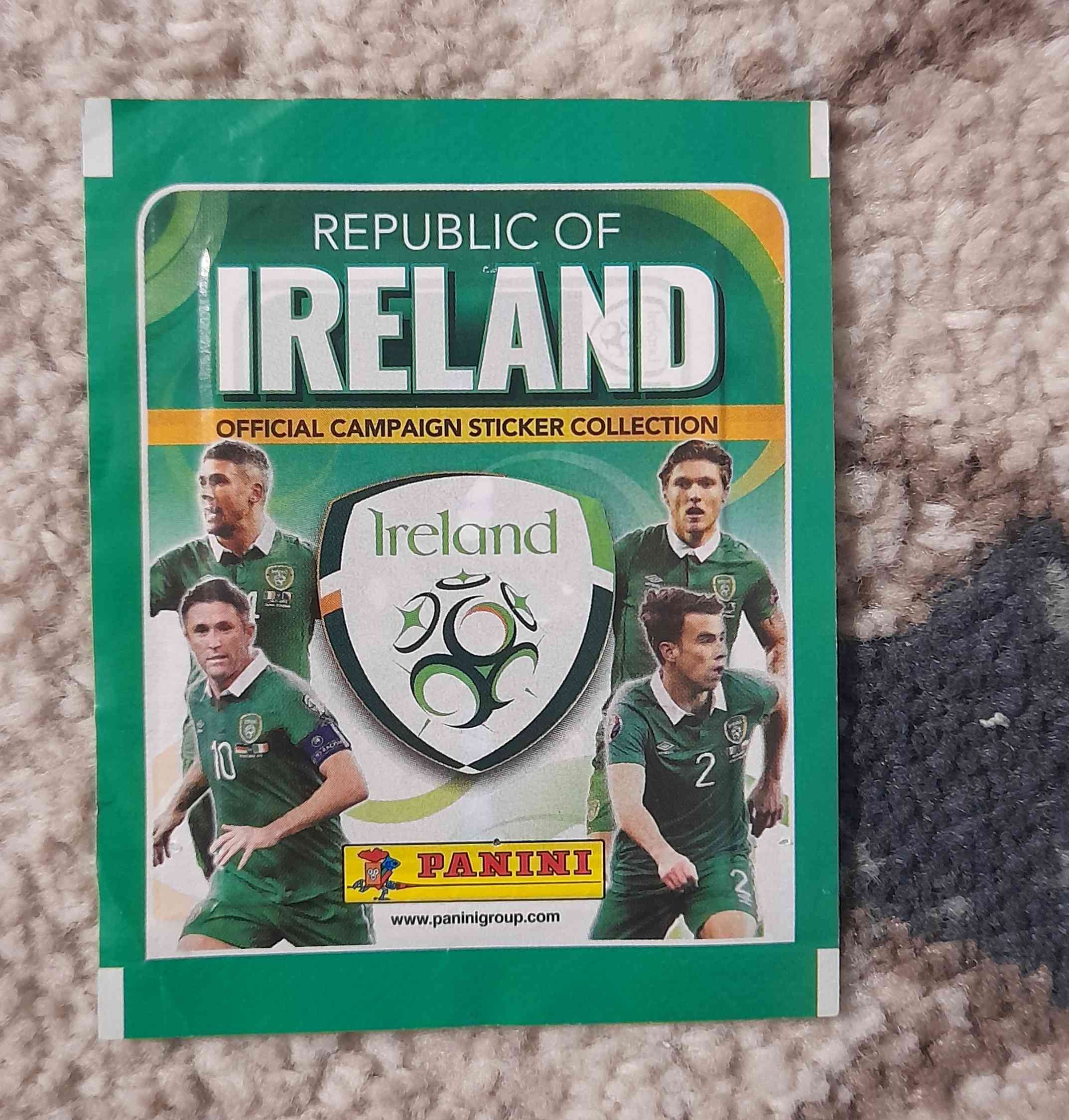 Sobre sellado Futbol Seleccion Irlanda Panini