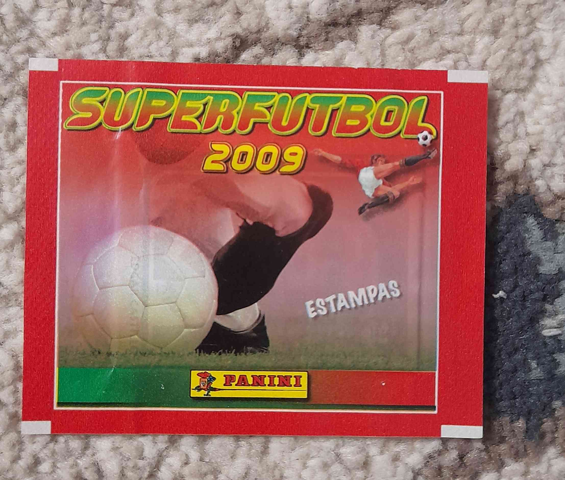 Sobre Sellado Futbol Liga Mexicana 2009 Panini